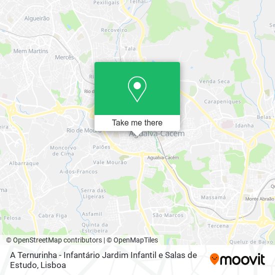 A Ternurinha - Infantário Jardim Infantil e Salas de Estudo mapa