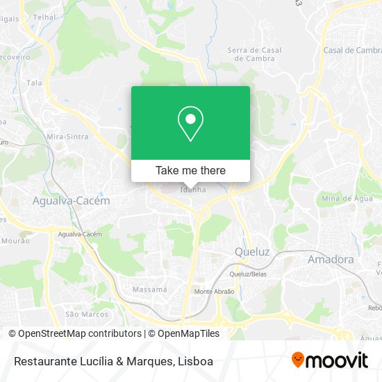 Restaurante Lucília & Marques mapa
