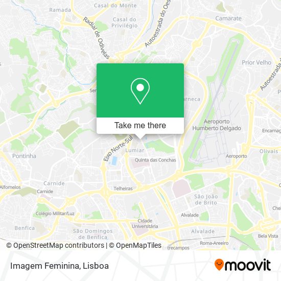 Imagem Feminina mapa
