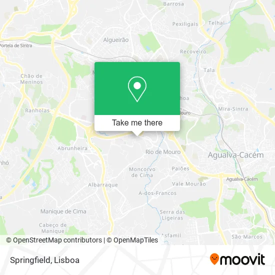 Springfield map