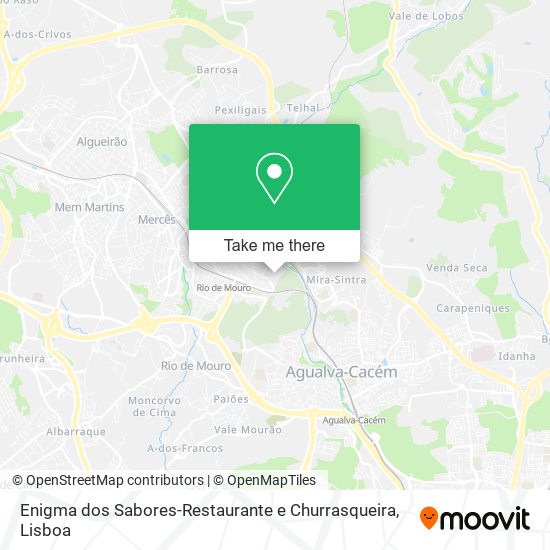 Enigma dos Sabores-Restaurante e Churrasqueira mapa