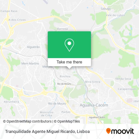 Tranquilidade Agente Miguel Ricardo map