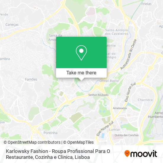 Karlowsky Fashion - Roupa Profissional Para O Restaurante, Cozinha e Clinica map