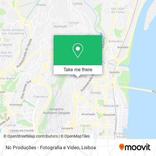 Nc Produções - Fotografia e Vídeo mapa