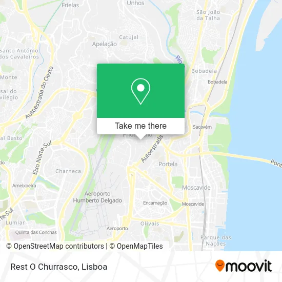 Rest O Churrasco map