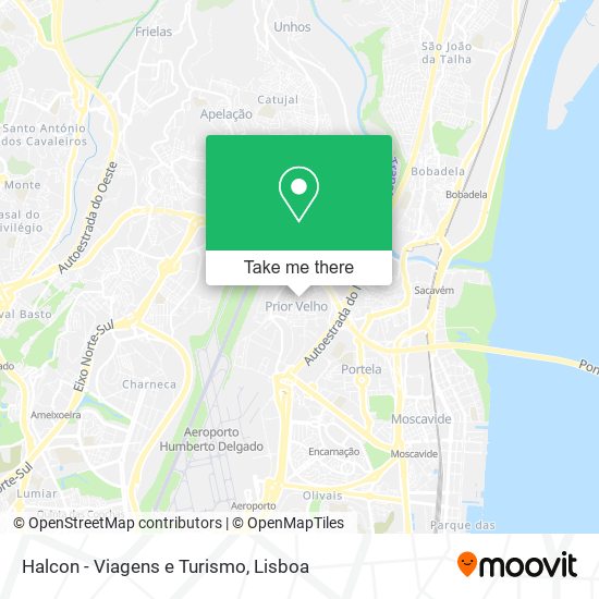 Halcon - Viagens e Turismo map