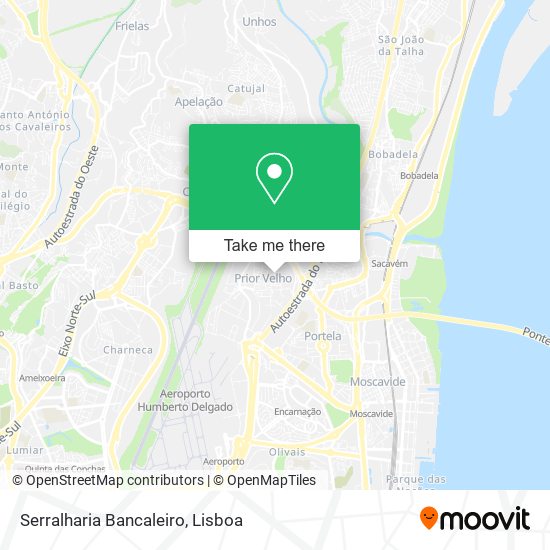 Serralharia Bancaleiro map