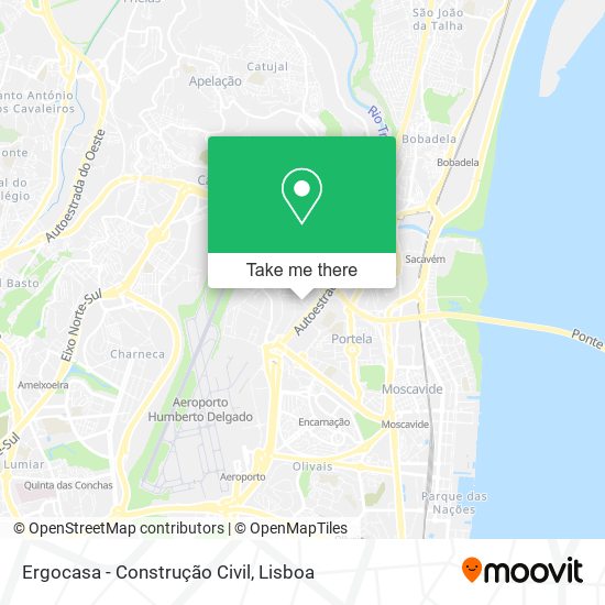 Ergocasa - Construção Civil mapa