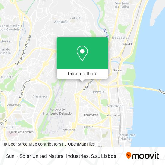 Suni - Solar United Natural Industries, S.a. map