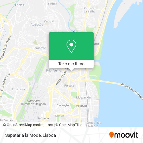 Sapataria la Mode mapa