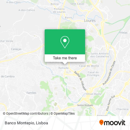 Banco Montepio map