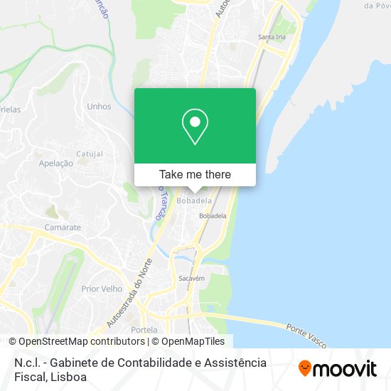 N.c.l. - Gabinete de Contabilidade e Assistência Fiscal map