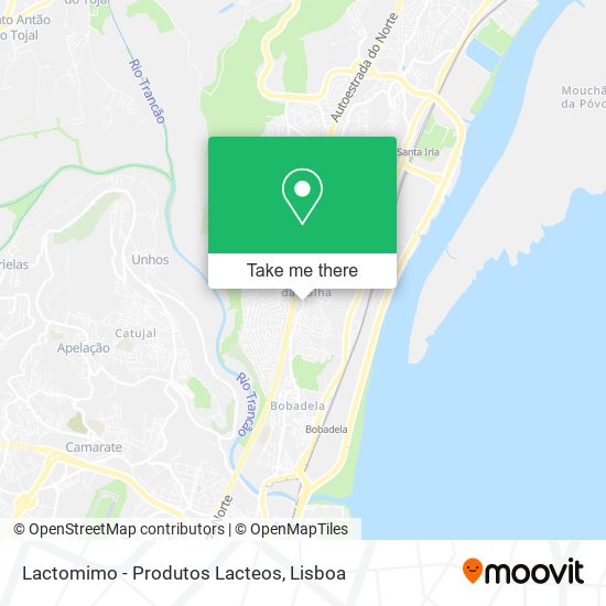 Lactomimo - Produtos Lacteos mapa