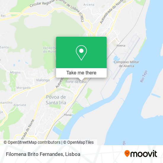 Filomena Brito Fernandes map