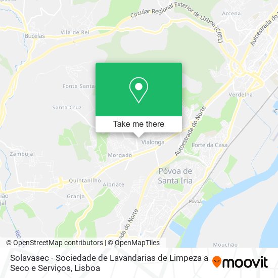 Solavasec - Sociedade de Lavandarias de Limpeza a Seco e Serviços map