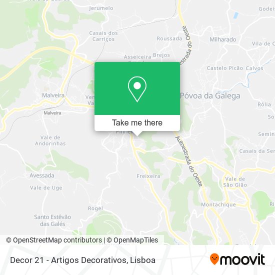 Decor 21 - Artigos Decorativos map