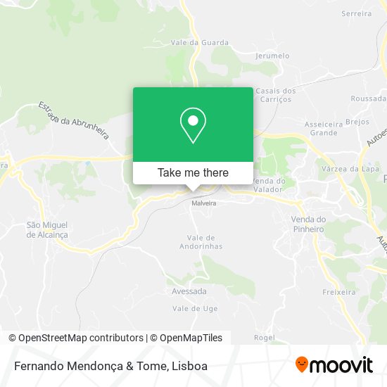 Fernando Mendonça & Tome map