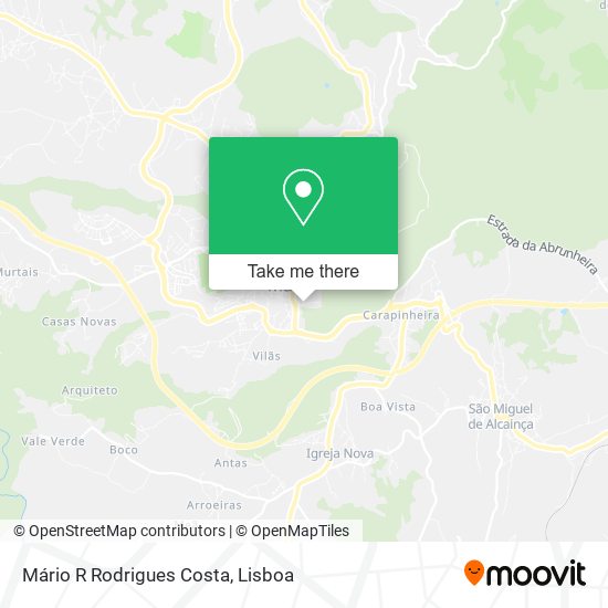 Mário R Rodrigues Costa map