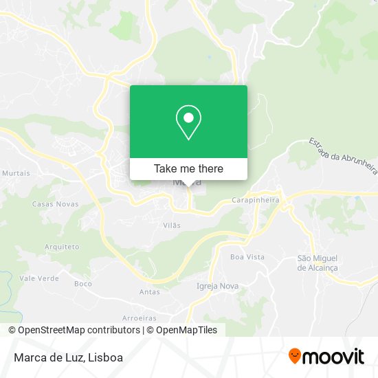 Marca de Luz map