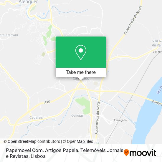 Papemovel Com. Artigos Papela. Telemóveis Jornais e Revistas map