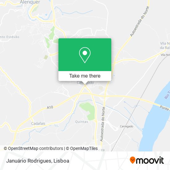 Januário Rodrigues map