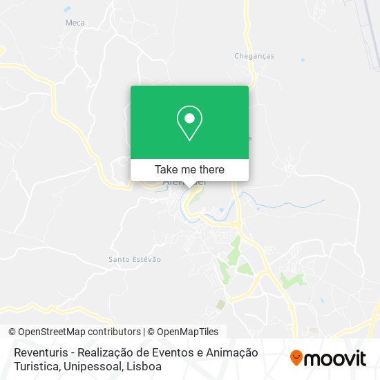 Reventuris - Realização de Eventos e Animação Turistica, Unipessoal mapa