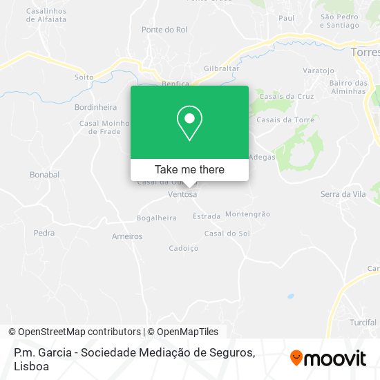 P.m. Garcia - Sociedade Mediação de Seguros map