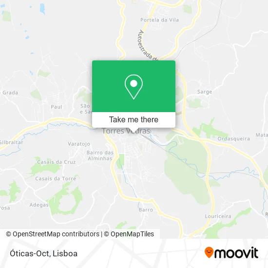 Óticas-Oct map