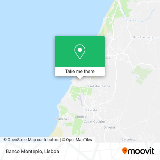 Banco Montepio map