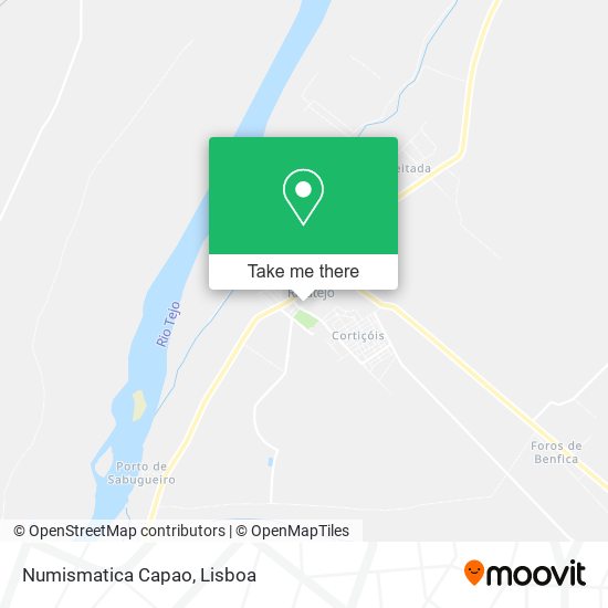 Numismatica Capao mapa