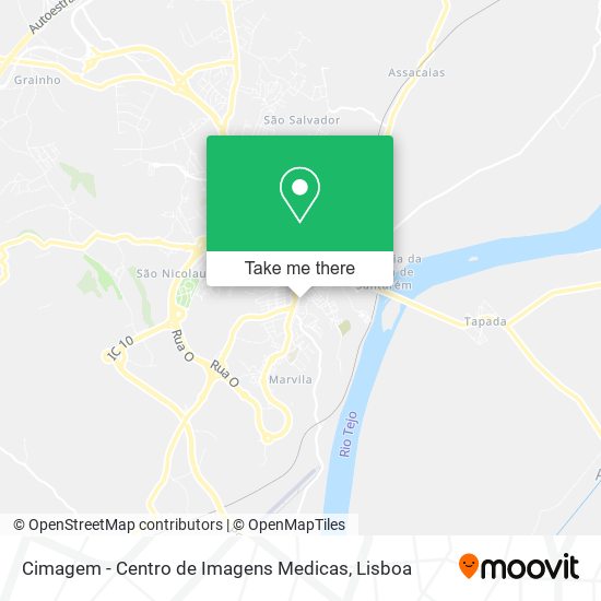 Cimagem - Centro de Imagens Medicas map