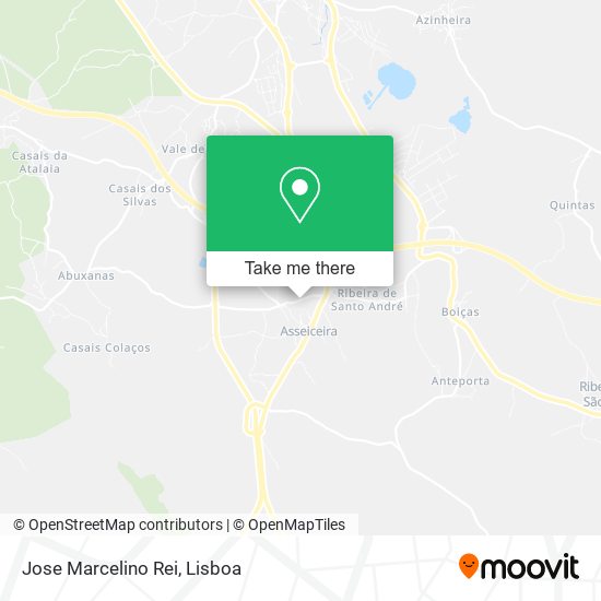 Jose Marcelino Rei map