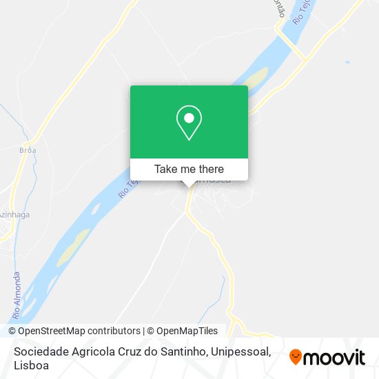 Sociedade Agricola Cruz do Santinho, Unipessoal map