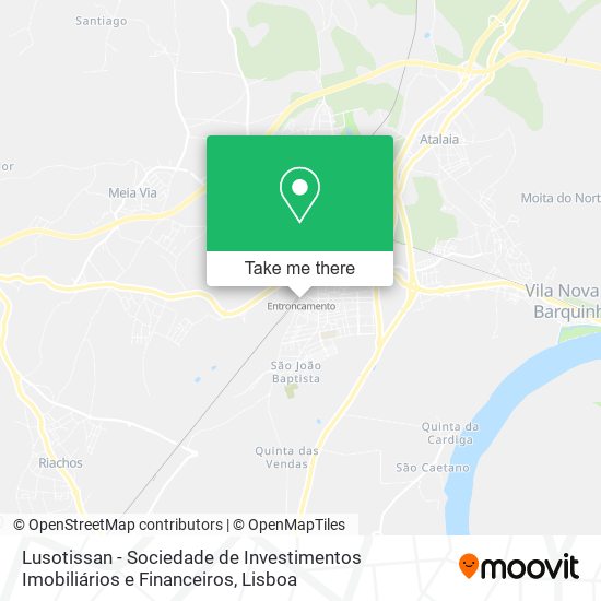 Lusotissan - Sociedade de Investimentos Imobiliários e Financeiros map