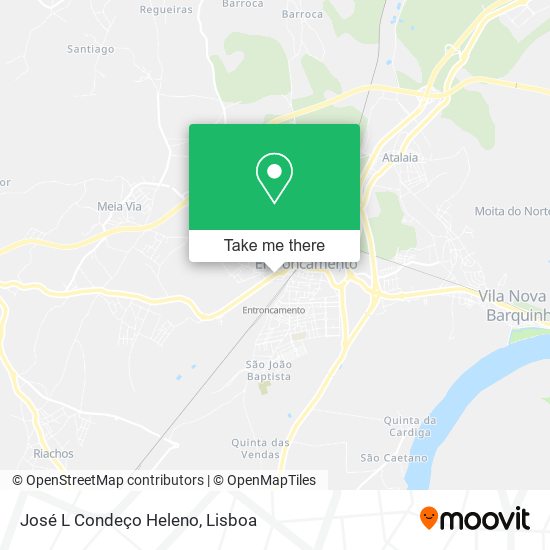 José L Condeço Heleno map