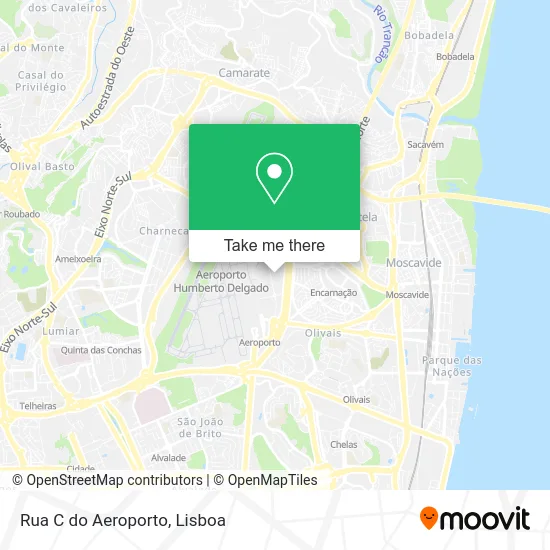 Rua C do Aeroporto map