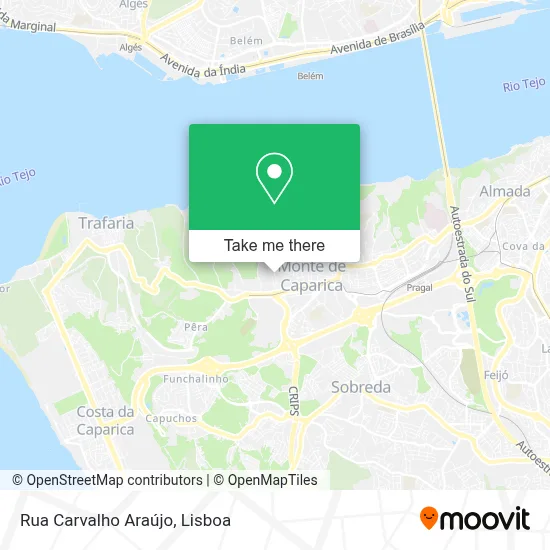 Rua Carvalho Araújo map