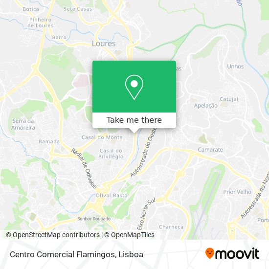 Centro Comercial Flamingos mapa