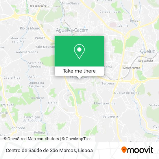 Centro de Saúde de São Marcos map