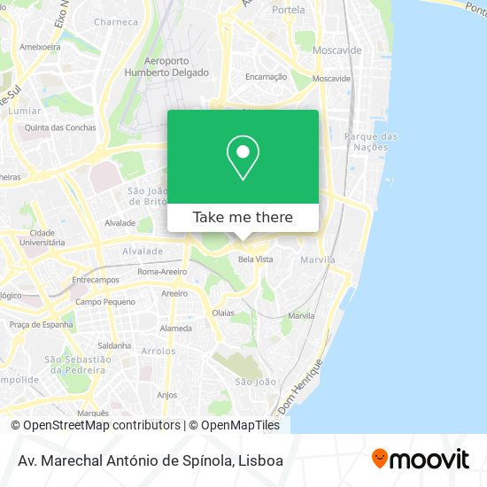 Av. Marechal António de Spínola map