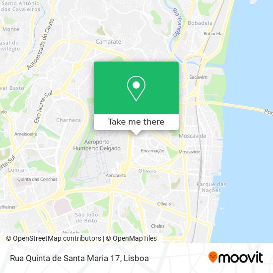 Rua Quinta de Santa Maria 17 map