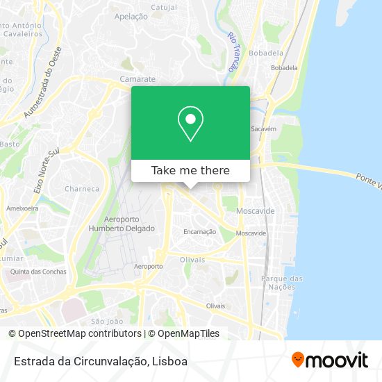 Estrada da Circunvalação map