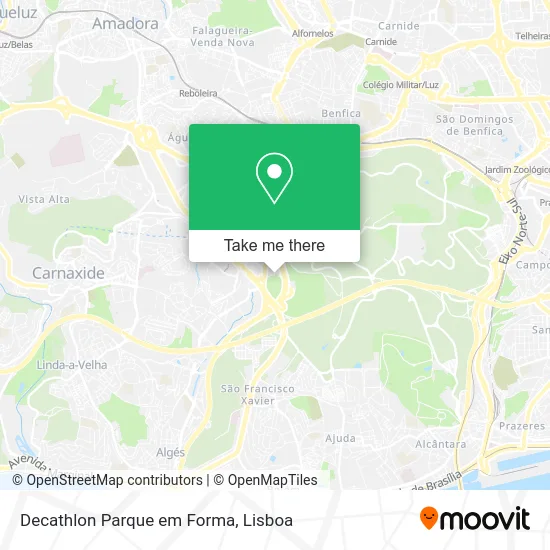 Decathlon Parque em Forma map