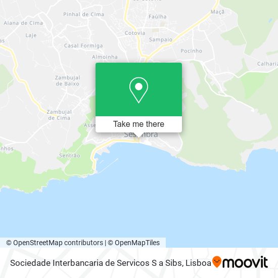 Sociedade Interbancaria de Servicos S a Sibs mapa