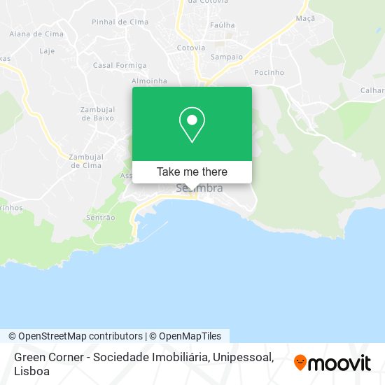 Green Corner - Sociedade Imobiliária, Unipessoal map