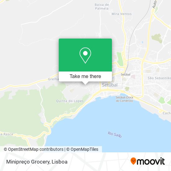 Minipreço Grocery mapa