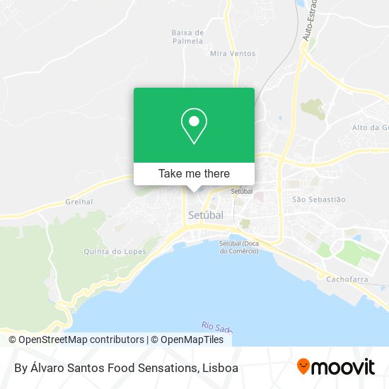 By Álvaro Santos Food Sensations map