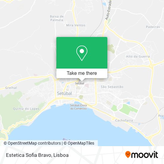 Estetica Sofia Bravo mapa