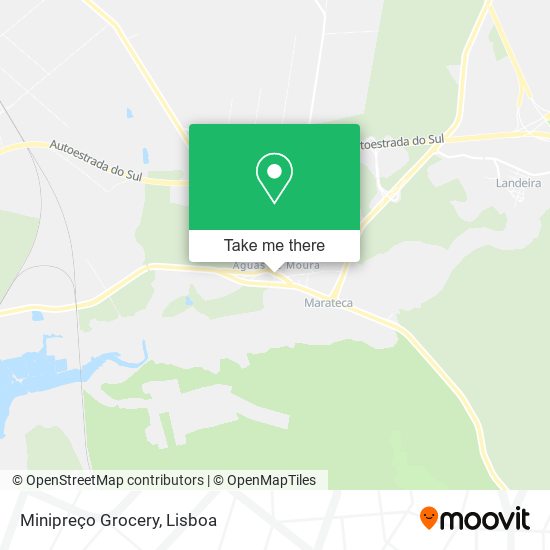 Minipreço Grocery mapa