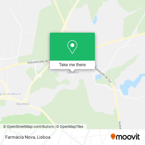 Farmácia Nova mapa